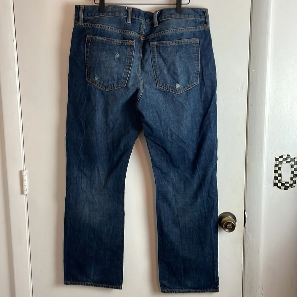 Gap Men’s Medium Wash Straight Fit Jeans 36W 30L